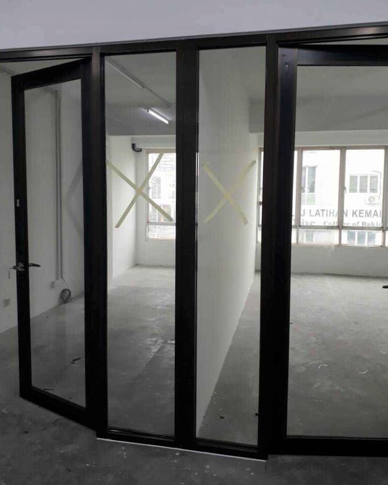 Aluminium Glass Swing Door Soon Brothers Ceiling Sdn Bhd MY